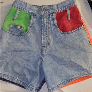 Retro mom shorts